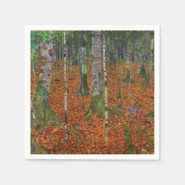 Serviette En Papier Gustav Klimt - Bois de bouleau