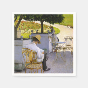 Serviette En Papier Gustave Caillebotte - Les Orangers