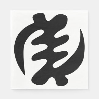 Serviette En Papier Gye Nyame | God is Supreme Adinkra