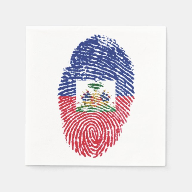 Serviette En Papier Haiti (Devant)