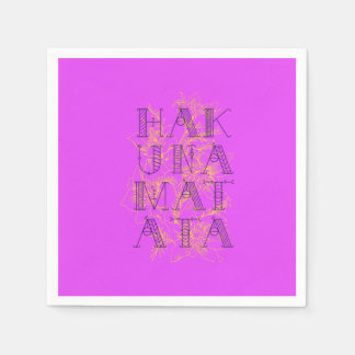 Serviette En Papier Hakuna Matata