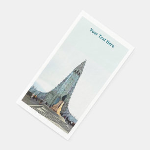 Serviette En Papier Hallgrímskirkja, Reykjavik