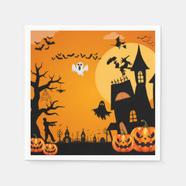Serviette En Papier Halloween