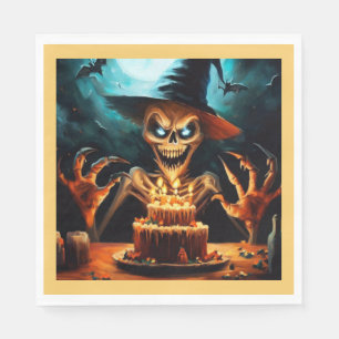 Serviette En Papier Halloween - Anniversaire 6