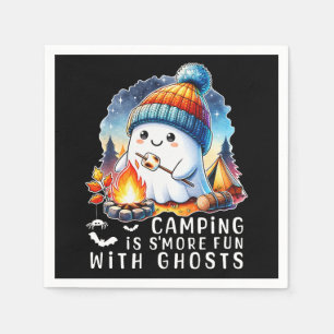 Serviette En Papier Halloween Camping est S'more Amusant avec les Fant