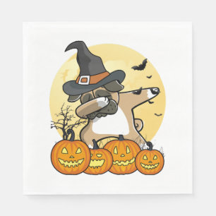 Serviette En Papier Halloween Carlin Dabbing