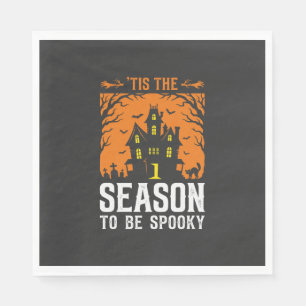 Serviette En Papier Halloween C'est La Saison Pour être Effrayant Desi