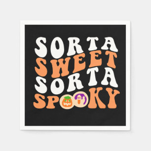 Serviette En Papier Halloween Cookie Sorta Sweet Sorta Napkins Éffraya