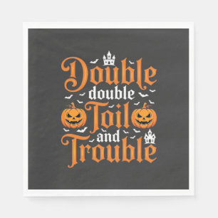Serviette En Papier Halloween Double Double Toil and Trouble_1