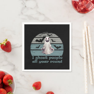 Serviette En Papier halloween drôle dire