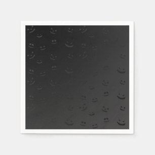 Serviette En Papier Halloween Jack-o-Lantern - Papier Napkin