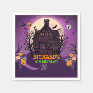 Serviette En Papier Halloween Theme Anniversaire de enfant Party