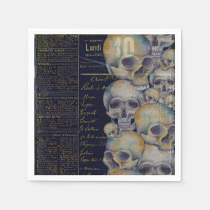 Serviette En Papier Halloween vintages Éffrayants