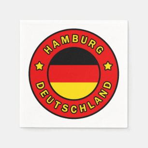 Serviette En Papier Hambourg Deutschland
