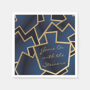 Serviette En Papier Hanoukka Napkin personnalise le nouvel élégant