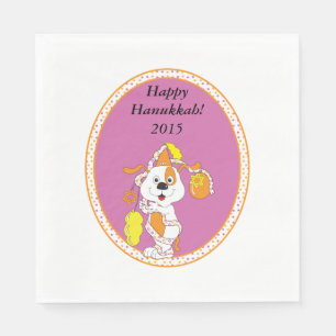 Serviette En Papier Hanoukka Napkins Luncheon Standard Personnaliser