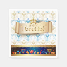 Hanukkiah Happy Hanukkah Jewish dreidel Menorah