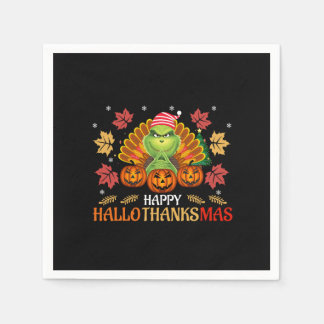 Serviette En Papier happy hallo thanksmas