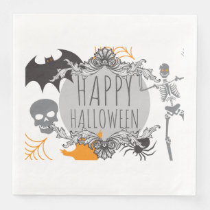 Serviette En Papier Happy Halloween