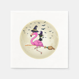 Serviette En Papier Happy Halloweenie Dachshund Chien Halloween Witch 