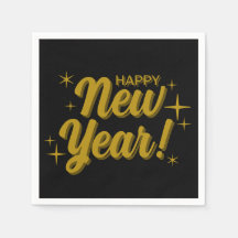 Happy New Years Napkins