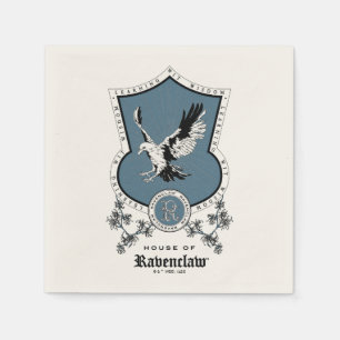 Serviette En Papier HARRY POTTER™ Délicat croquis RAVENCLAW™ Crest