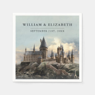 Serviette En Papier Harry Potter   Mariage au château de Poudlard
