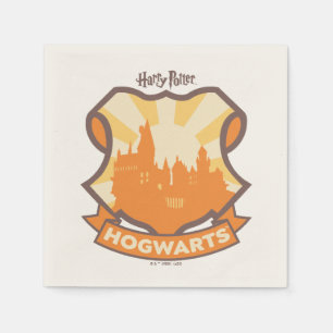 Serviette En Papier HARRY POTTER™   Summer Magic HOGWARTS™ Crest