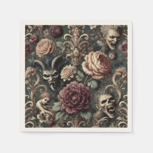 Serviette En Papier Hauned Harmonics - Gothique victorien