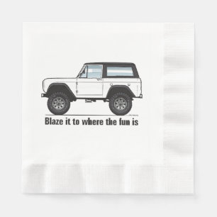 Serviette En Papier Haut noir multicolore