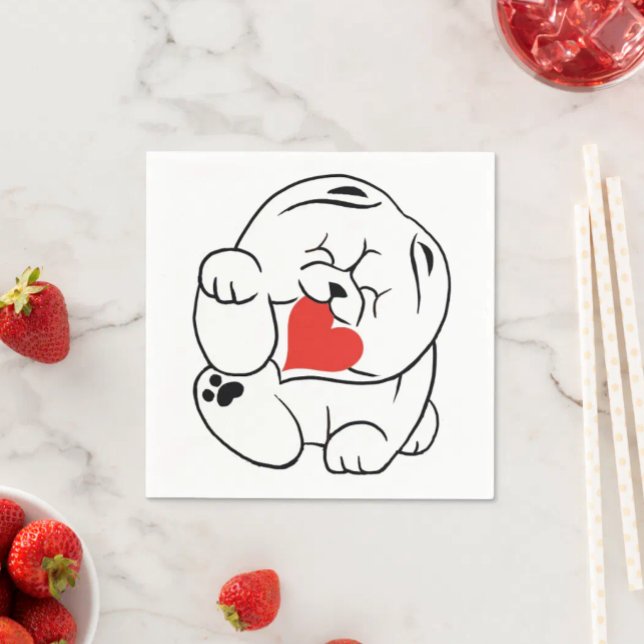 Serviette En Papier HELLO KOKORO Chow chien (Créateur téléchargé)