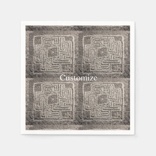 Serviette En Papier Hémet Maze Pierre Thunder_Cover