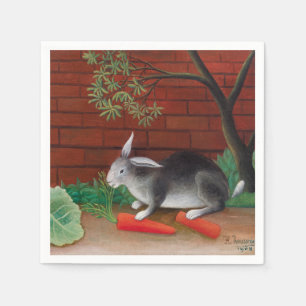 Serviette En Papier Henri Rousseau - Le repas du lapin
