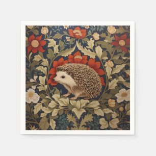 Serviette En Papier Hérisson Woodland William Morris Inspiré