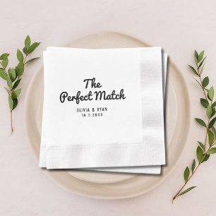 Serviette En Papier Heure de cocktail personnalisée sur mesure élégant