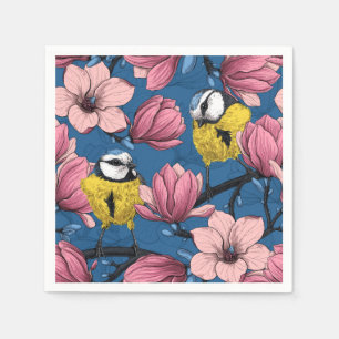 Serviette En Papier Heure du printemps