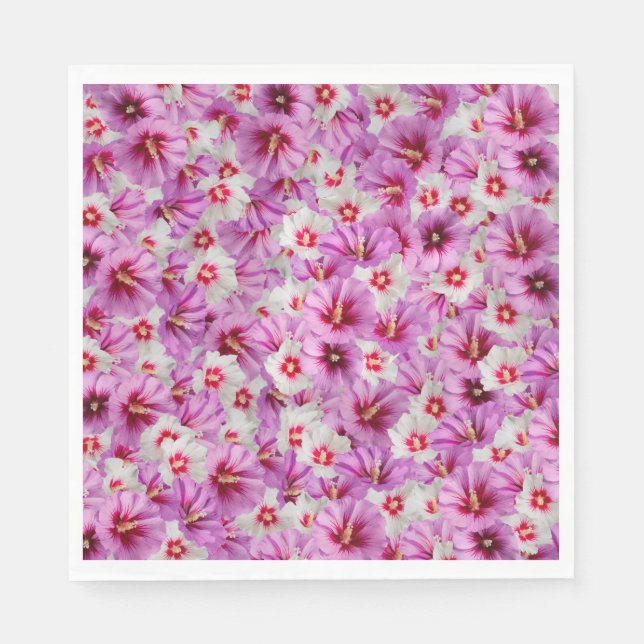 Serviette En Papier Hibiscus (Devant)