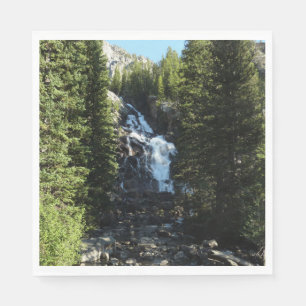 Serviette En Papier Hidden Falls dans le parc national de Grand Teton