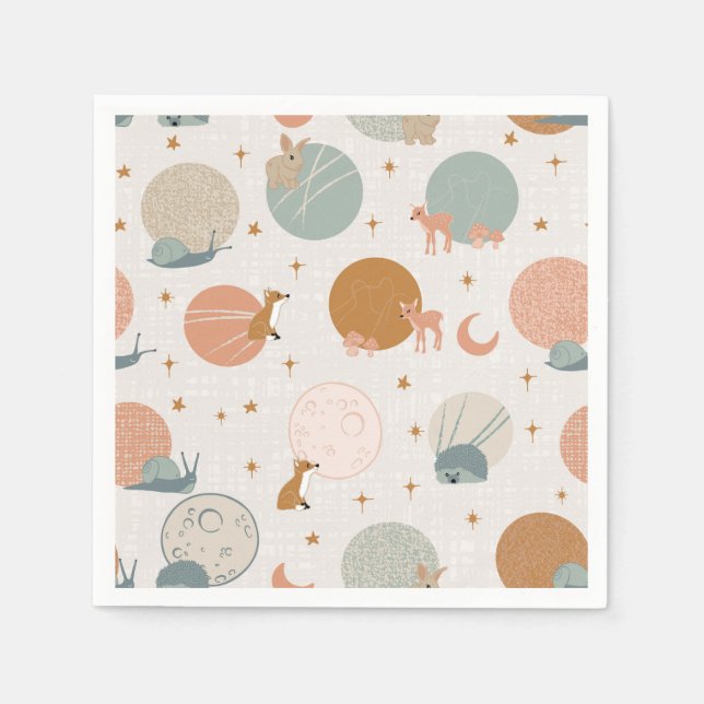 Serviette En Papier Hidden Treasures (Devant)