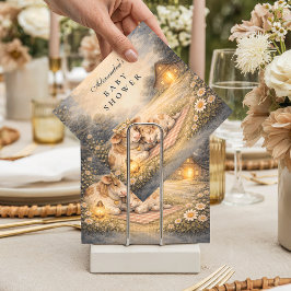 Serviette En Papier Highland Cow Meadow Baby Shower