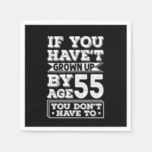 Serviette En Papier Hilarious Age 55