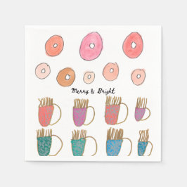 Serviette En Papier Holiday napkins