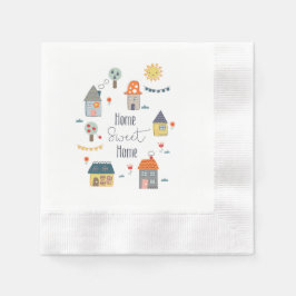 Serviette En Papier Home Sweet Home