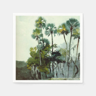 Serviette En Papier Homer - rivière Homosassa, art,