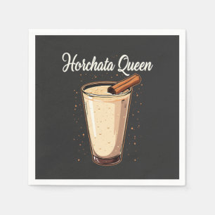 Serviette En Papier Horchata Queen Mexicaine Espagnol Boisson