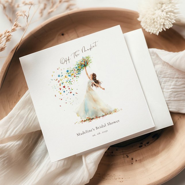 Serviette En Papier Hors du Marché Baby Shower de Mariée Fantaisiste (Créateur téléchargé)