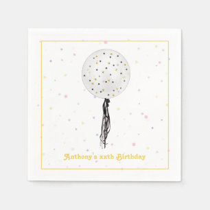 Serviette En Papier Hourra, c'est mon jour ! Ballon de fête d'annivers