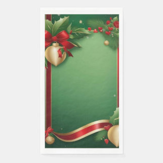 Serviette en Papier "Houx"