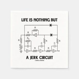 Serviette En Papier Humour de Life Is Nothing