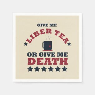 Serviette En Papier Humour Patriotique - Drôle du 4 juillet